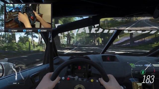 Forza Horizon 4 HOONIGAN GYMKHANA 8 FORD FIESTA ST RX43 Gameplay