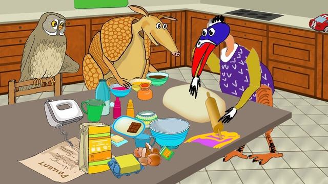 Плинтус, Кульман и Сова пекут пончики. смотреть онлайн