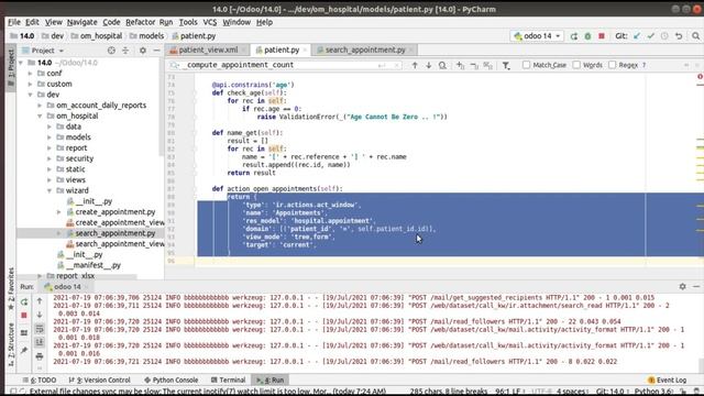 55.How To Add Smart Buttons In Odoo14 | Odoo Smart Button Of Type Object смотреть онлайн