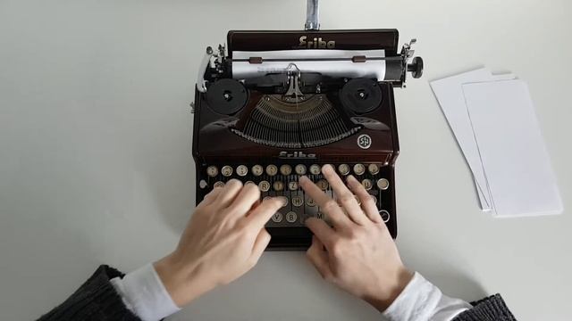 Tony's Typewriters - Erika model 5 смотреть онлайн