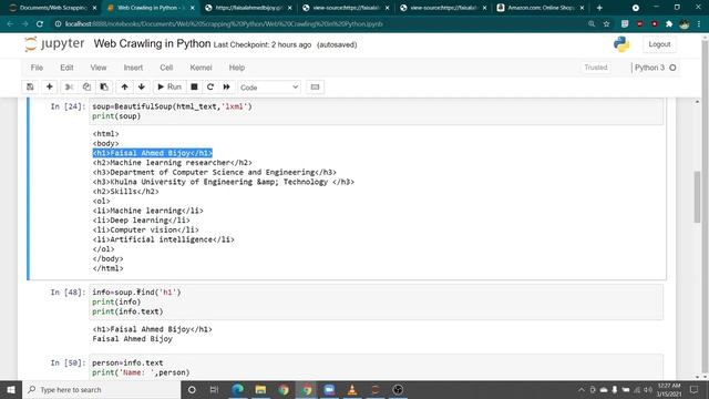 Website Scrapping with Python using Beautiful Soup Library || বাংলা смотреть онлайн