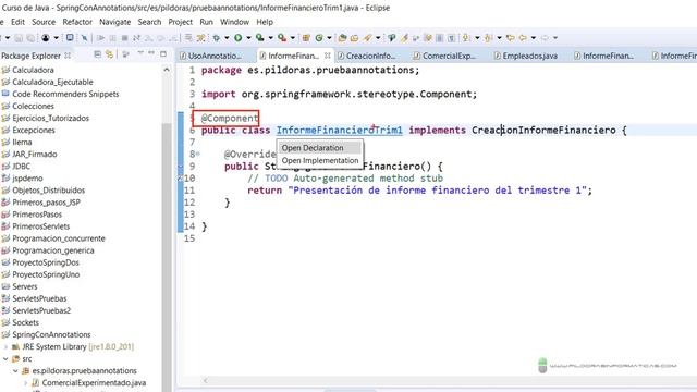 Curso Spring. Java Annotations VI. @Qualifier. Vídeo 20 смотреть онлайн