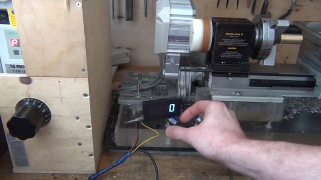Цифровой тахометр токарный станок Taig Lathe смотреть онлайн