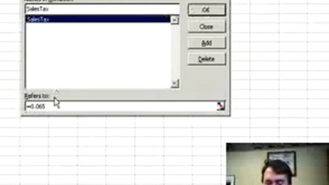 Named Constants in Excel смотреть онлайн