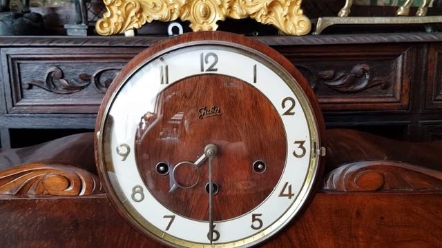 Каминные, настольные часы с четвертным боем _JUBA_ смотреть онлайн