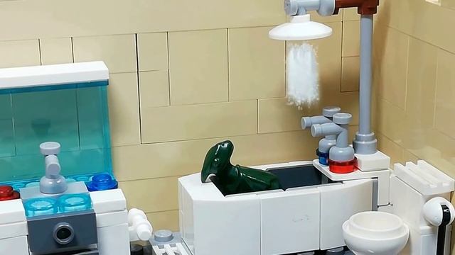 lego самоделка. Ванная комната. смотреть онлайн