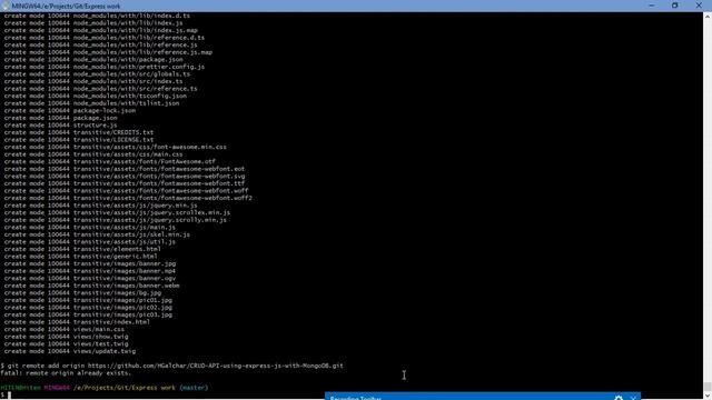 How to upload projects on git Using Git Bash....Full explanation with a DEMO | GITHUB. смотреть онлайн