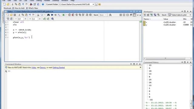 Matlab 12 - Grafovi смотреть онлайн