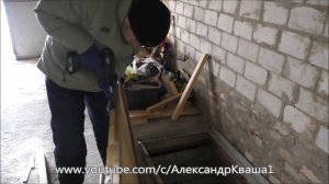 Люк в подвал гаража своими руками
