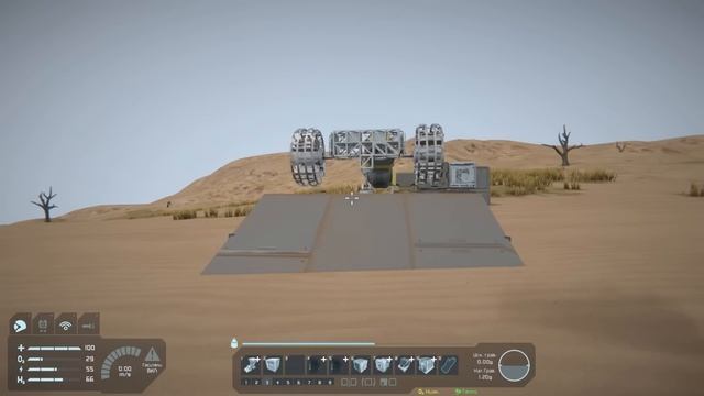 Space Engineers | День 3 | Нападение пустынных пиратов и новый ровер смотреть онлайн