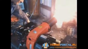 Китайские горелки на отработанном масле