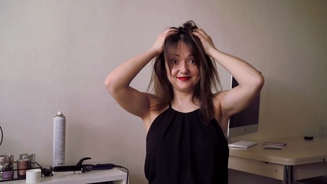 как сделать кудри на среднюю длину. смотреть онлайн