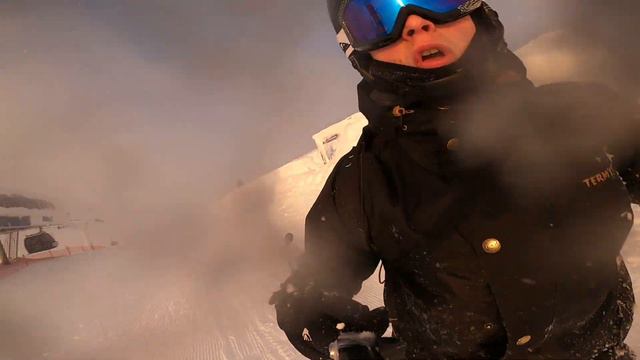 Сноубординг.Курорт Большой Вудъявр г.Кировск 2021 смотреть онлайн