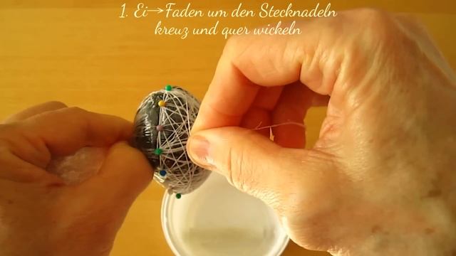 Osterei aus Faden. DIY смотреть онлайн