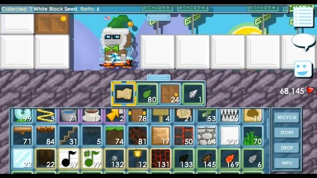 Growtopia | Glitch! Putting items on the white door! смотреть онлайн