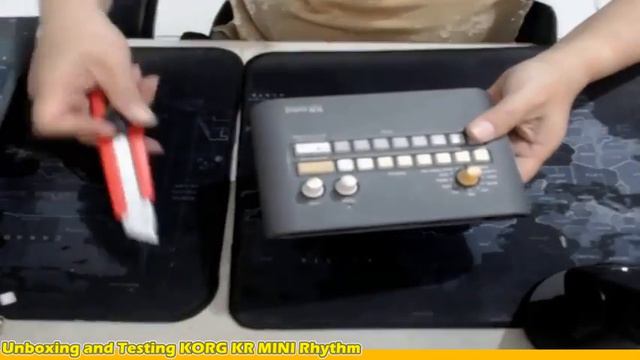 Unboxing Korg KR Mini Rhythm смотреть онлайн