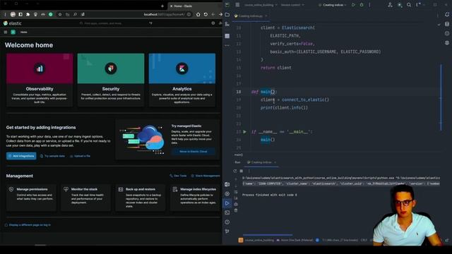 How To Create Index In Elasticsearch 8 Using Python смотреть онлайн