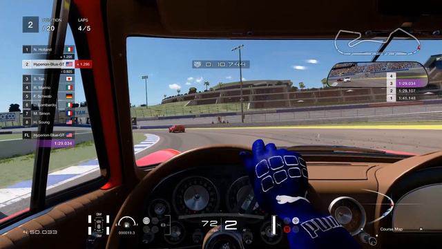 Gran Turismo Sport: The Second Generation Corvette - Custom Race Gameplay смотреть онлайн