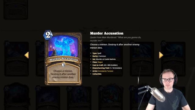Maw and Disorder Hearthstone Mini-set full card review! смотреть онлайн