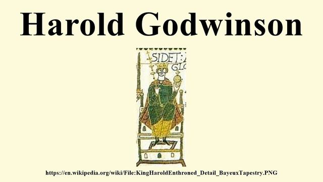 Harold Godwinson