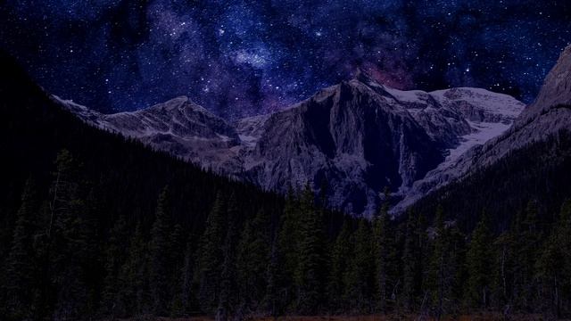 On A Quest At Night | Ambient Fantasy Music With Sounds Of Forest At Night #ambientmusic
