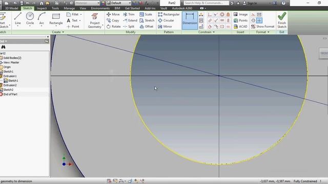 0009 INSERT AUTOCAD FILE IN INVENTOR смотреть онлайн