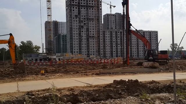 Строительство Одинцово-1 (Август 2017) смотреть онлайн