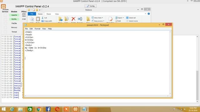 Installing Xampp server in Win10 | Hacking WebServer LocalHost | Host-Website | MissionITeducation смотреть онлайн