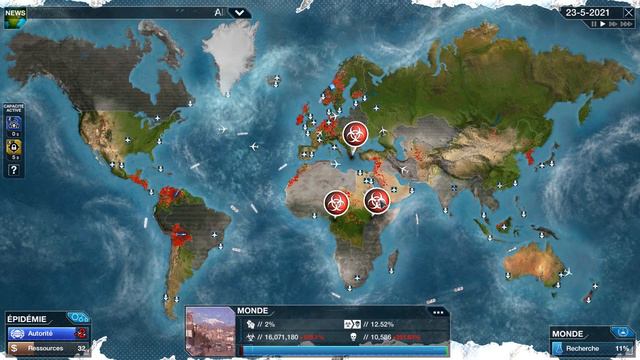 Plague inc: Cure mode. FUNGUS смотреть онлайн