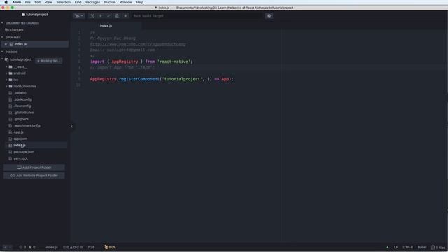 03-Learn the basics of React Native смотреть онлайн