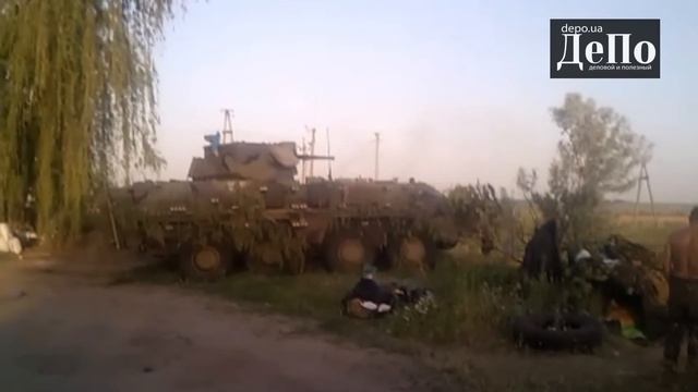 Эксклюзивные кадры из зоны АТО / Разведчик из АТО