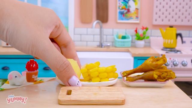 Yummy Miniature Cooking Crispy Doritos Spicy Fried Chicken Recipe 🍗 Best Fast Food Fried Chicken