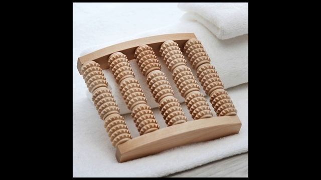 Массажёр для ног - Барабаны, деревянный, 5 рядов, средний смотреть онлайн