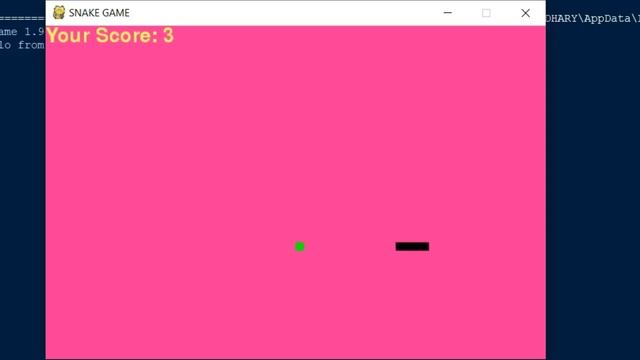 SNAKE GAME IN PYTHON |with FULL SOURCE CODE| смотреть онлайн