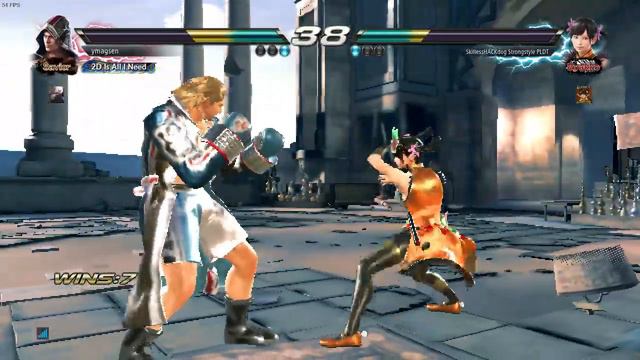 ymagsen Steve fox VS skilless Hackdog Xiaoyu Tekken 7 60 fps 2 смотреть онлайн