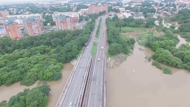 Сьемки 8 августа. Уссурийск. Потоп. Ussurfly смотреть онлайн
