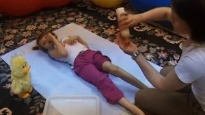 Занятия, игры и упражнения для детей с ДЦП на основе кондуктивной терапии  ЧАСТЬ 3