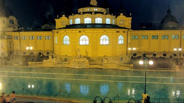 Термальные источники Будапешта. Купальни Сечени и Лукач. 25.01.20 смотреть онлайн