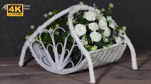 Ажурная корзинка.