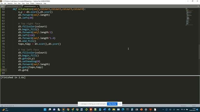 Code these colourful complex 3D Shapes in less than 200 lines! Python Fun With Shapes S2 E11 смотреть онлайн
