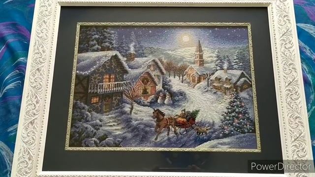 Закончила миник - начала голд! И две оформленных работы - Вышивальная неделя 16-22 ноября 2020