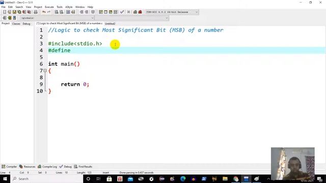 Logic To Check Most Significant Bit MSB Of A Number
