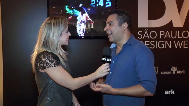 Entrevista com Pedro Ariel Santana no lançamento do Design Weekend 2015. смотреть онлайн