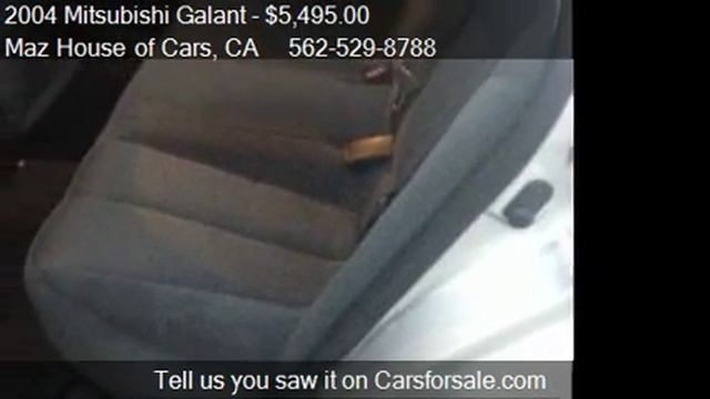 2004 Mitsubishi Galant ES for sale in Bellflower, CA 90706 a смотреть онлайн