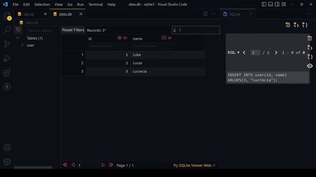 SQLite Extensiones para VSC (Visual Studio Code) смотреть онлайн