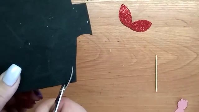 Закладка божья коровка из фоамирана смотреть онлайн