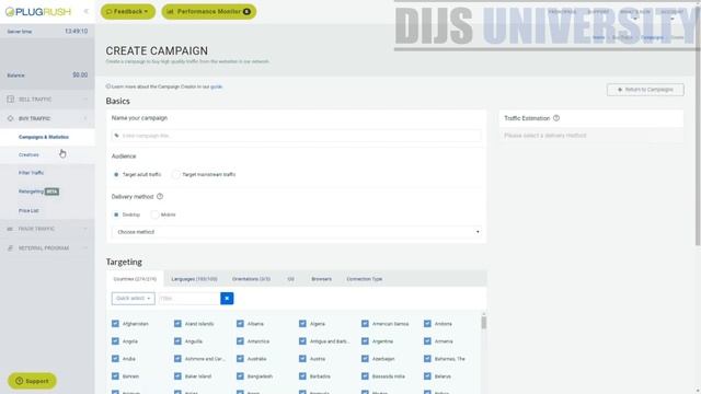 Introduction to the PlugRush Push Traffic Network(Tutorial) смотреть онлайн