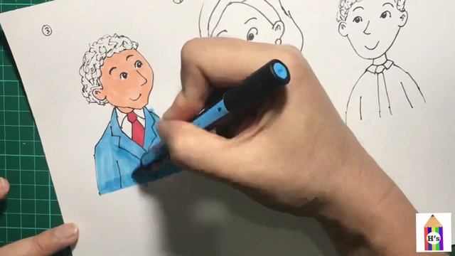 How to Draw Cartoon People (Part. 2) смотреть онлайн