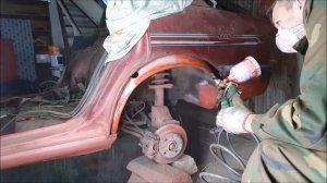 Как переварить арку крыла качественно