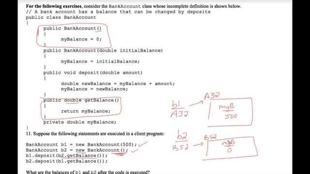 Java Classes Objects AP Style Worksheet 2 смотреть онлайн